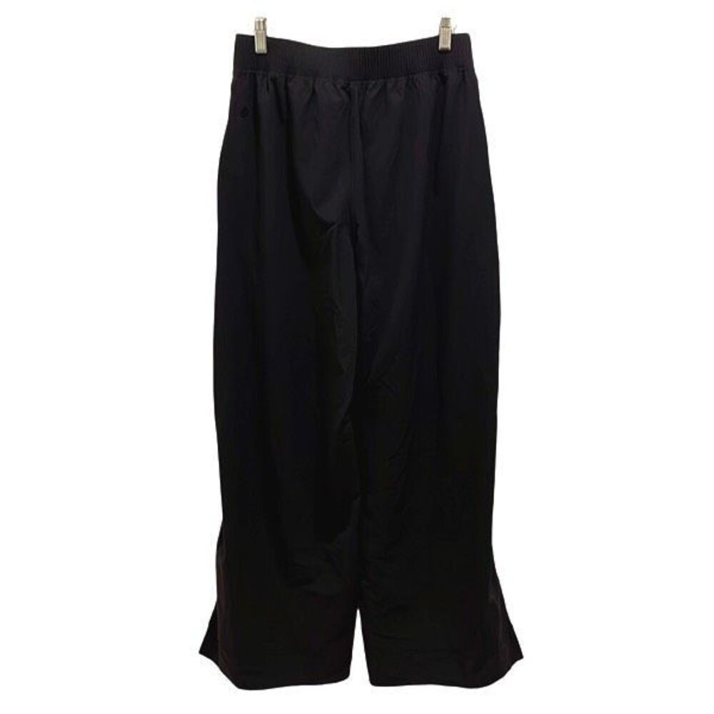 Lululemon Womens Flat Front Stretch Pocket Pull-On Track Pants Black Size Medium - Picture 4 of 11